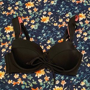 Victorias Secret black bikini top